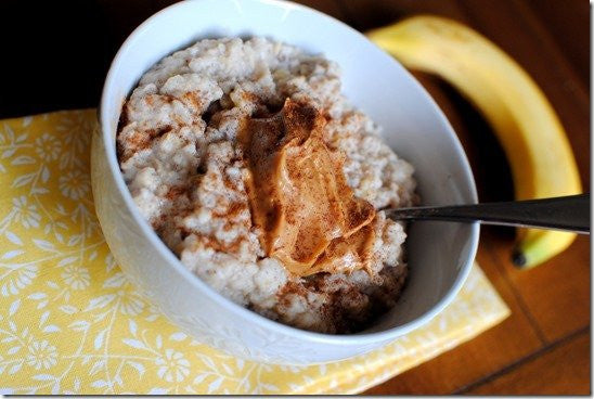Three-Minute Egg White Oatmeal